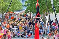 Stadtteilfest von Freiburg-Rieselfeld zeigt wieder die Vielfalt des Quartiers