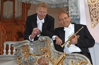Bernhard Kratzer und Paul Theis geben eine festliche Trompetengala in Ettenheimmünster