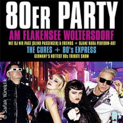 Die groe 80er Party mit DJ Nik Page (Blind Passenger) & Friends - WOLTERSDORF, BRANDENBURG, GERMANY - 17.08.2024 15:00