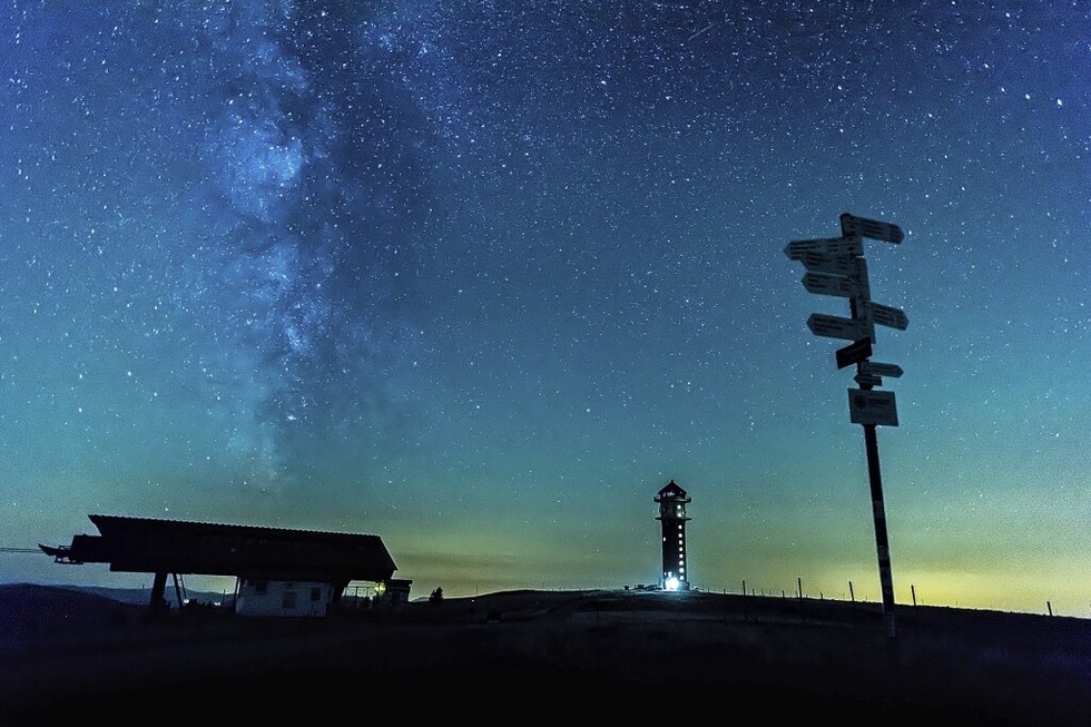 Himmliches Vergngen in der Sternschnuppennacht am Feldberg - Badische Zeitung TICKET