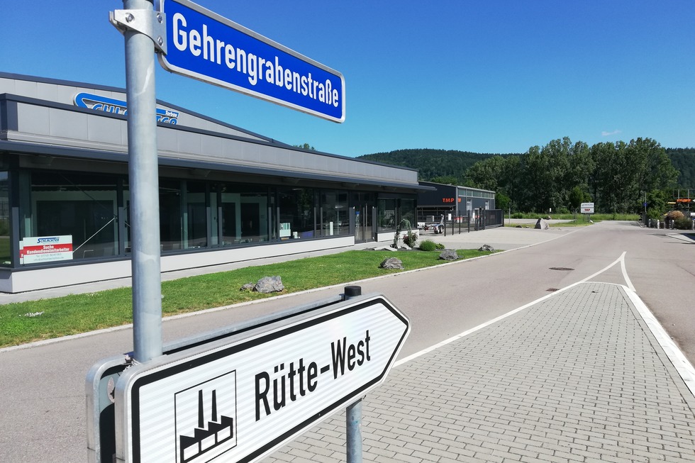 Gewerbegebiet Rtte-West (Luttingen) - Laufenburg (Baden)