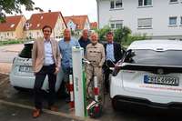 Neuer Baustein zur E-Mobilitt geht in Gndlingen ans Netz