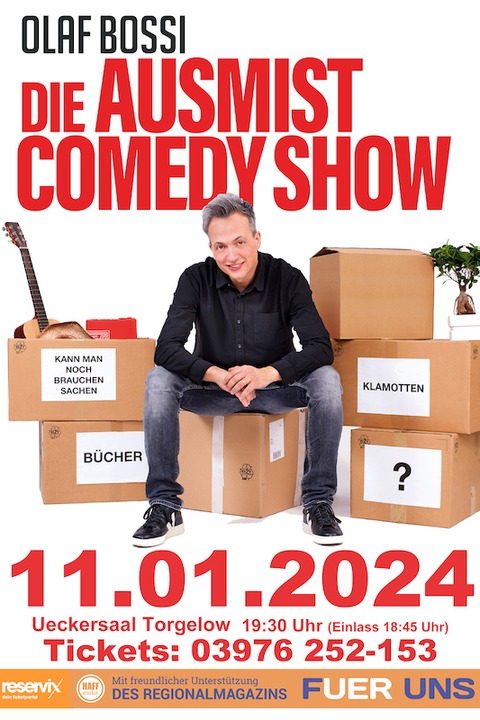&#8222;Die Ausmist Comedy Show&#8220; - Torgelow - 18.07.2024 19:30