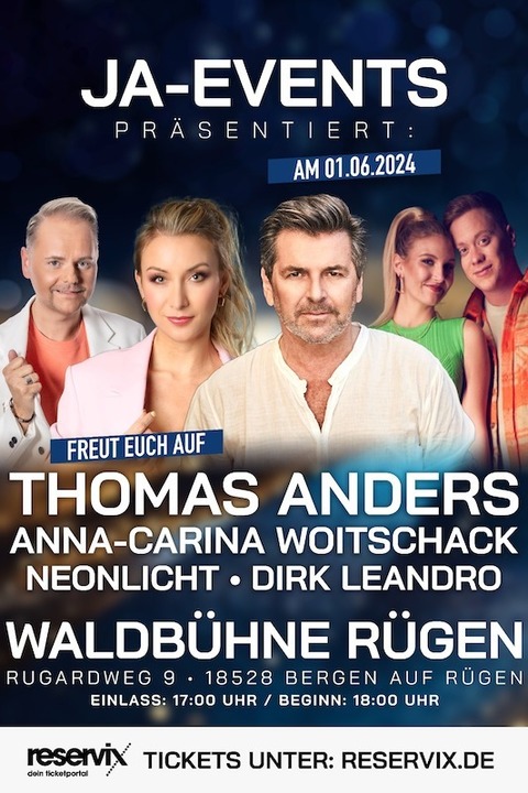 Thomas Anders & Friends - Bergen auf Rgen - 01.06.2024 18:00