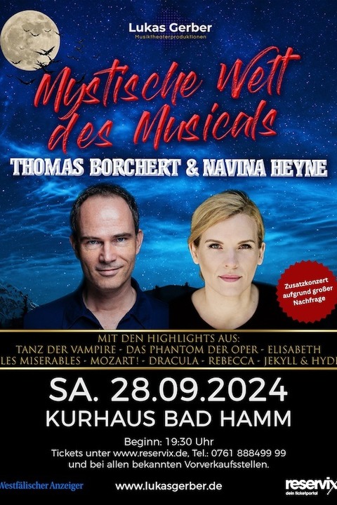 Mystische Welt des Musicals - Bad Hamm - 28.09.2024 19:30