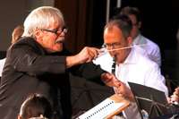 Der Musiker und Dirigent Ossy Fahrner hat sich nach mehreren Anlufen von der Bhne verabschiedet