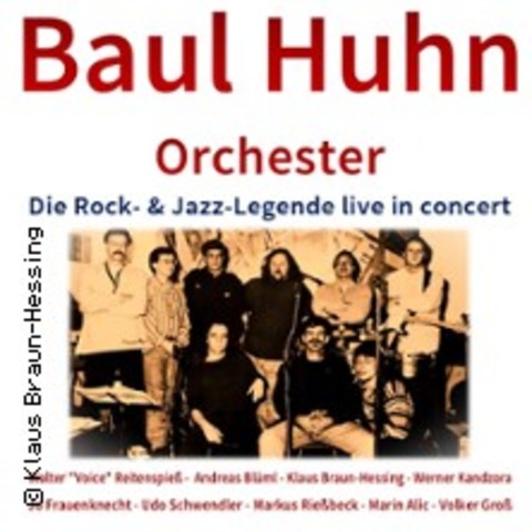Baul Huhn Orchester - live on stage - ALTDORF B. NRNBERG - 23.11.2024 20:00