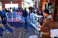 Wenig Zulauf fr vorerst letzte Demonstration des Freiburger Klimacamps