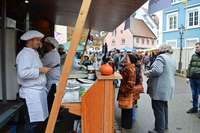 Der nachgeholte Martinimarkt in Elzach war eine Veranstaltung mit vielen Farbtupfern