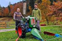 Gemeinsam sind Landwirte im Landkreis Lrrach technisch auf dem neusten Stand