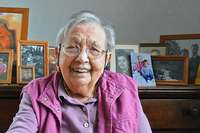 Ruth Woelffle ist seit 75 Jahren bei der AWO in Hausen engagiert