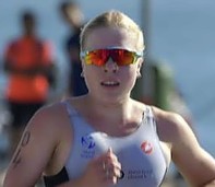 Katharina Mller Vierte ber die Olympische Distanz