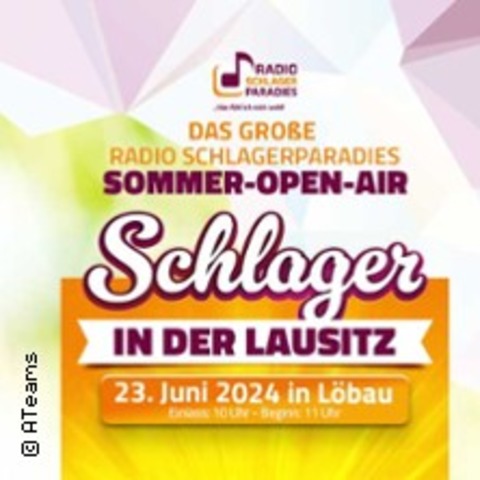 Das Radio Schlagerparadies Sommer-Open-Air in Lbau - LBAU - 23.06.2024 11:00