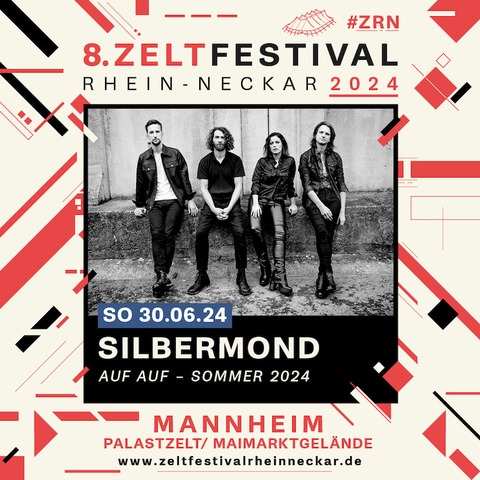 SILBERMOND - AUF AUF - SOMMER 2024 - Mannheim - 30.06.2024 19:00
