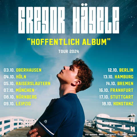Gregor Hgele - &#8222;Hoffentlich Album&#8220;-Tour - Kaiserslautern - 05.10.2024 19:30