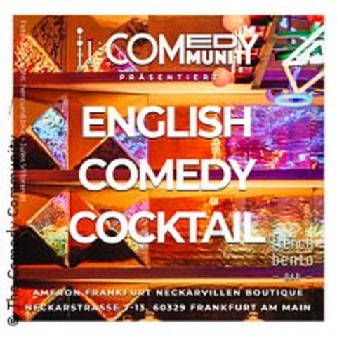 English Comedy Cocktail - FRANKFURT AM MAIN - 26.11.2024 19:30