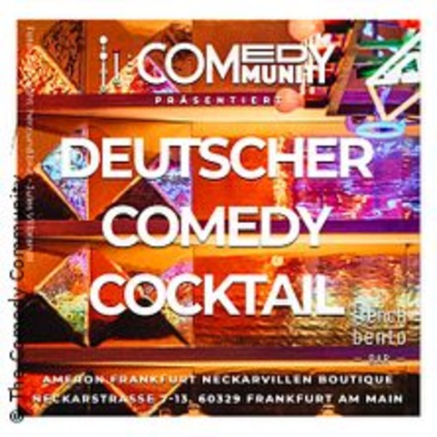 Deutscher Comedy Cocktail - FRANKFURT AM MAIN - 17.12.2024 19:30