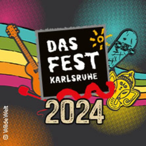 Das Fest 2024 - Tagesticket Sonntag - Karlsruhe - 21.07.2024 09:00