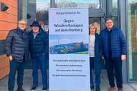 Freiburger Gastronom Toni Schlegel mobilisiert gegen Windrder im Hexental