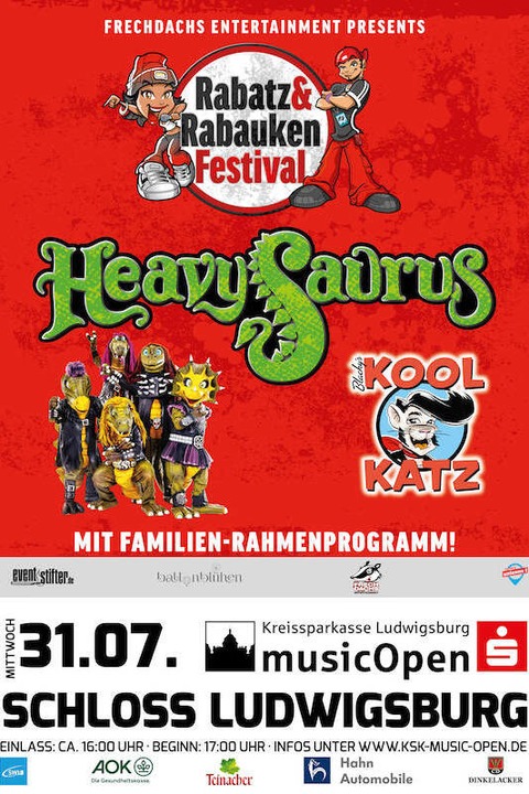 Rabatz & Rabauken Festival - Rabatz & Rabauken Festival - Ludwigsburg - 31.07.2024 17:00