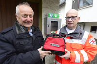 In Freiburg-Opfingen gibt es jetzt sieben Defibrillatoren fr Lebensretter
