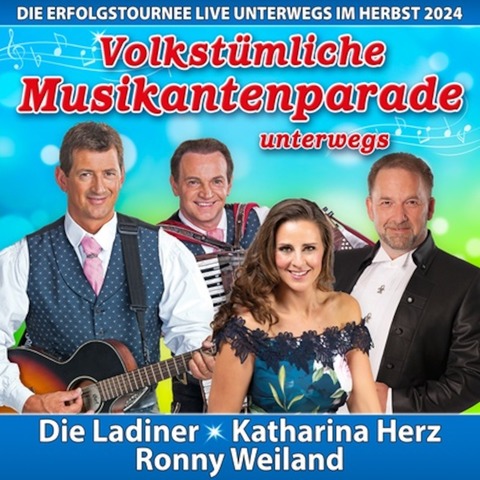 Volkstmliche Musikantenparade - unterwegs - HC-Hainich Concerts GmbH - Neustadt - 17.10.2024 15:00