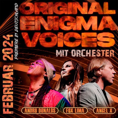 ORIGINAL ENIGMA VOICES - Live mit Orchester - Kassel - 26.10.2024 19:00