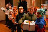 Elztler helfen Ukraine mit Pckchen und Geld fr Ultraschallgert