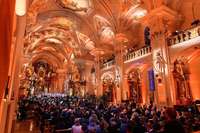 Begegnungen mit dem Bundesprsidenten: So haben Gste das Weihnachtskonzert in St. Peter erlebt