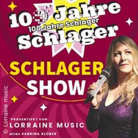 100 Jahre Schlager - Die Schlagershow - Augsburg - 15.11.2024 19:00
