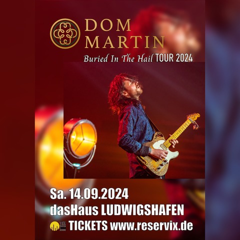 Dom Martin Trio - Buried In The Hail Tour 2024 - Ludwigshafen am Rhein - 14.09.2024 20:00