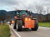 Fotos: Der Bauernprotest in Sdbaden