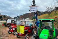 Sternfahrt und Traktorkorsos: Bauern demonstrieren auch am Donnerstag im Kreis Lrrach