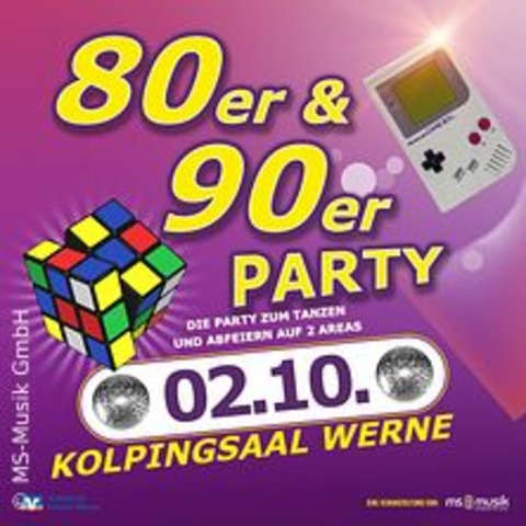 80er / 90er Party - WERNE - 02.10.2024 21:00