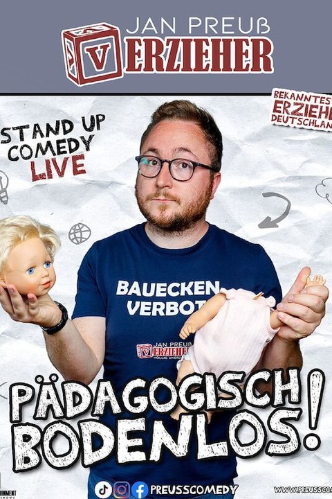 Jan Preuss - Pdagogisch Bodenlos - Frankfurt Premiere - Frankfurt - 18.01.2025 20:00