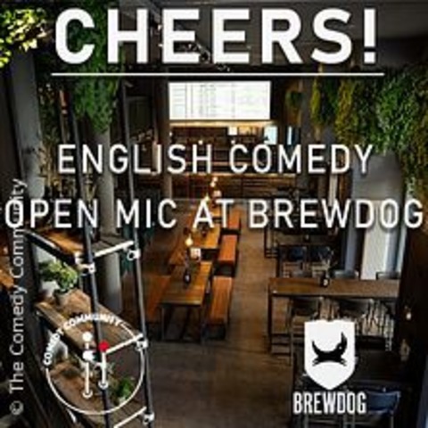 Cheers! English Comedy Night - FRANKFURT AM MAIN - 03.10.2024 19:30