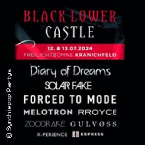 Black Lower Castle Festival 3.0 - KRANICHFELD - 12.07.2024 18:00