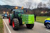 Bauernproteste: Ein Traktorenkorso soll am Sonntag von Todtnau nach Lrrach fahren