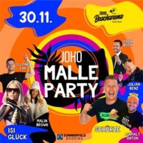 Joho Malle Party - BARGESHAGEN - 30.11.2024 18:00