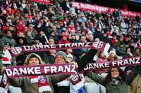 "Danke fr alles, Franz": Zehntausende Menschen nehmen Abschied von Franz Beckenbauer