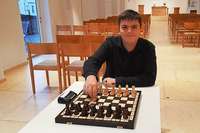 Der 14-Jhrige Seelbacher Dejan Oelke will anderen Kindern das Schachspielen nherbringen