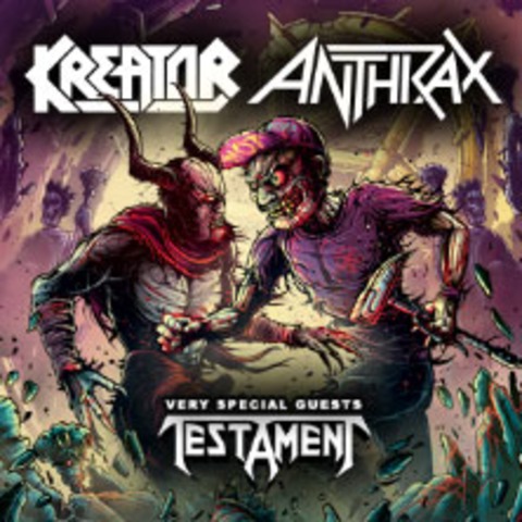 Kreator & Anthrax - with Special Guest: Testament - FRANKFURT - 13.12.2024 18:30