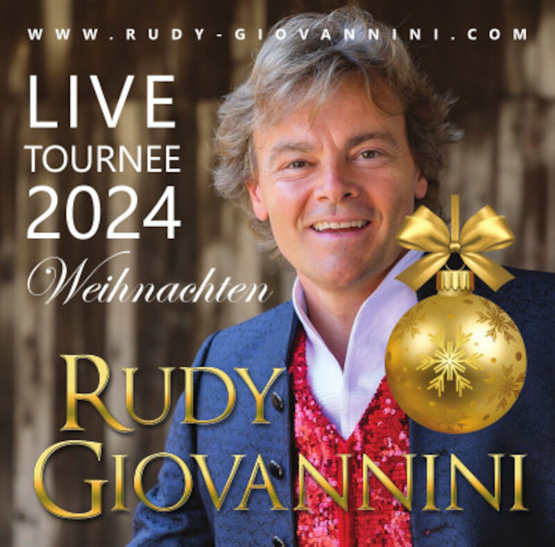 Rudy Giovannini I LIVE Weihnachtstournee 2024 - Freiberg - Konzert- & Tagungshalle Nikolai-Kirche - 09.12.2024: Tickets kaufen - Badische Zeitung TICKET