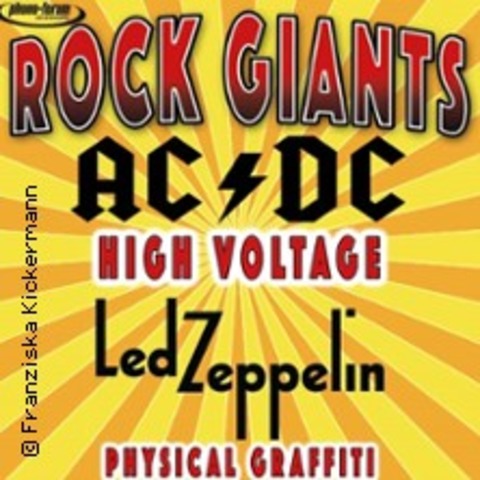 Rock Giants - A Tribute to AC/DC & Led Zeppelin - MENDEN - 25.10.2025 19:30