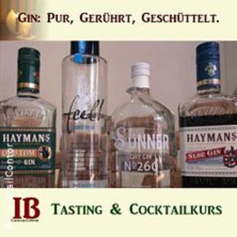 Gin. Tasting & Cocktailkurs - KLN - 14.12.2024 18:30