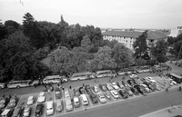 1957 war der Freiburger Rotteckring noch von Autos zugeparkt