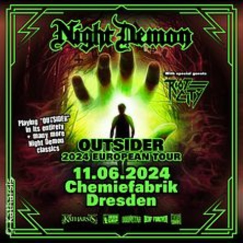 Night Demon + Riot City - Dresden - 11.06.2024 19:00