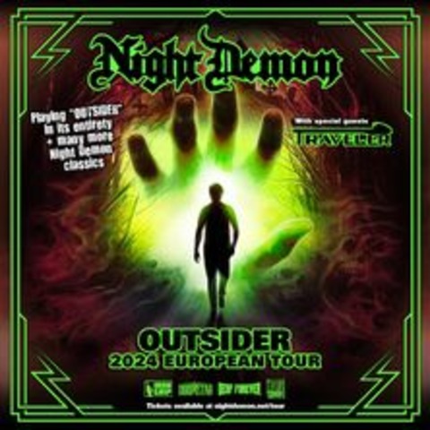 Night Demon + Traveler - Freiburg - 10.10.2024 21:00