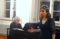 Sngerin Isabelle Gichtbrock ist fr ein Konzert in ihre Heimat Efringen-Kirchen zurckgekehrt