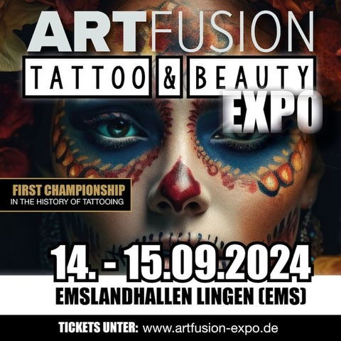 ArtFusion Tattoo & Beauty Expo 2024 - Lingen - 14.09.2024 12:00